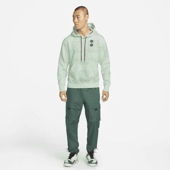 Jordan x CLOT Jade Fleece Pullover Hoodie Men sz LD00007-394 NWOT